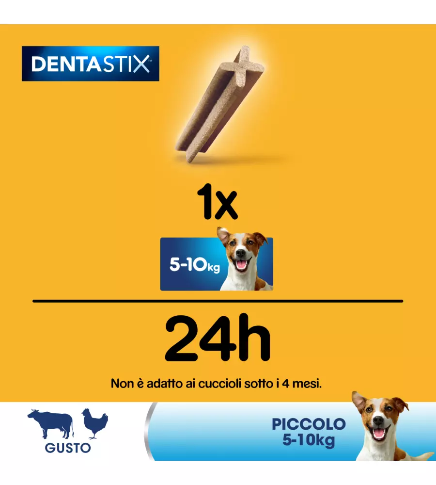 PEDIGREE - DENTASTIX SNACK IGIENE ORALE SMALL, 70 PZ